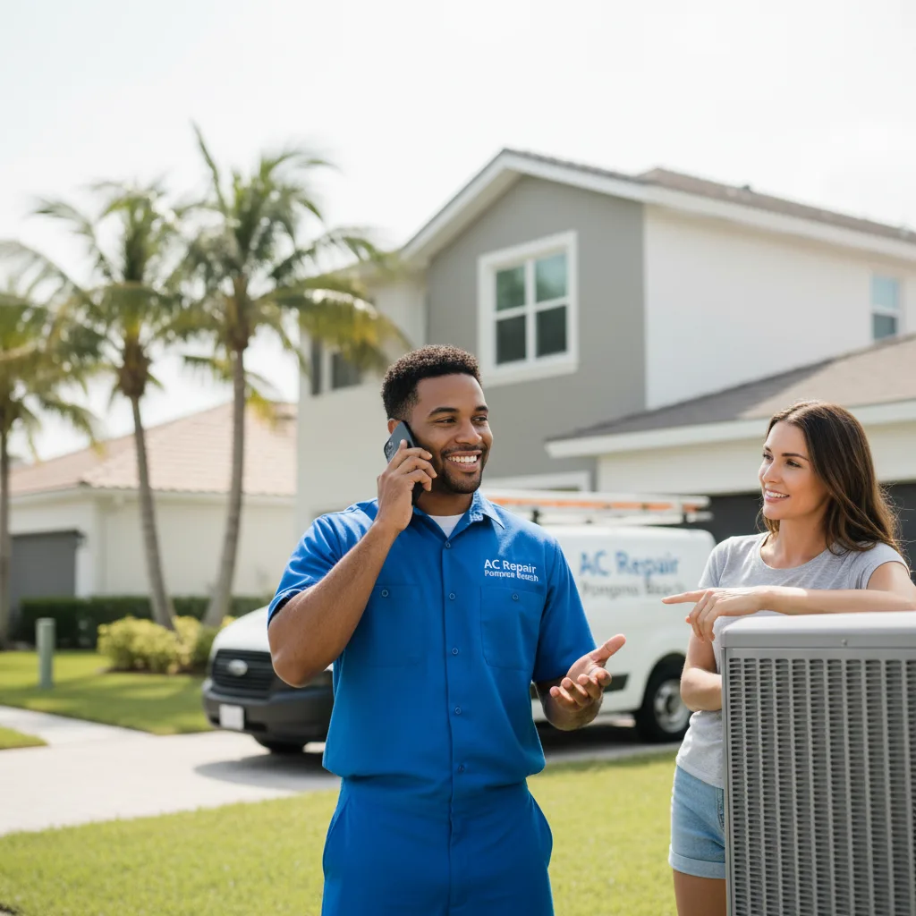 AC Repair Pompano Beach customer support in Banning